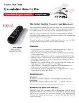 Keyspan PR-PRO3 User manual