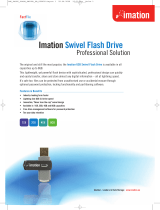 Imation Swivel USB 2.0 Flash Drive, 128MB Datasheet
