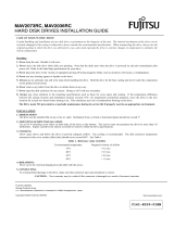 Fujitsu MAV2073RC Datasheet