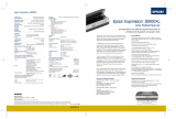 Epson E10000XL-GA Datasheet