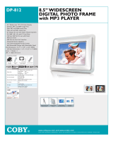 Coby DP-812 Datasheet