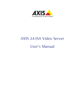 Axis 0256-004 Datasheet