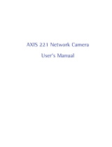 Axis 0221-004 User manual