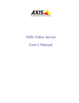 Axis AXIS 241QA User manual