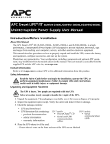 American Power Conversion Smart-UPS RT 1500/2000 VA 100/120 VAC User manual