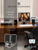 Altec Lansing BXR1120 User manual