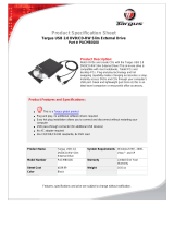 Targus PACMB010U Datasheet