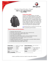 Targus PORT Laptop Backpack Datasheet