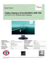 Fujitsu L22W-7SD Datasheet
