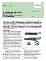 Fujitsu PRIMERGY RX300 S3 Datasheet