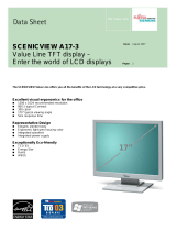 Fujitsu SCENICVIEW A17-3 Datasheet