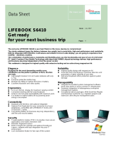 Fujitsu LIFEBOOK S6410 Datasheet