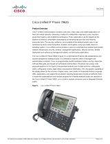 Cisco CP-7962G-CCME Datasheet