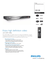 Philips DVDR3595H/31 User manual