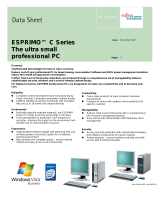 Fujitsu VFY:C5910-01DE FSP:GA3S10000DE Datasheet