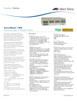 Allied Telesis SwitchBlade x908 Series Datasheet