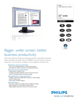 Philips 220BW8ES/00 Datasheet