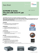 Fujitsu ESPRIMO Q5020 User manual