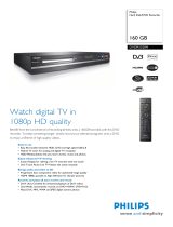 Philips DVDR5520H/58 Datasheet