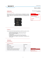 Sony MSA2GW-POKER Datasheet