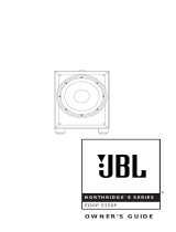 JBL Northridge E-Series E150P User manual