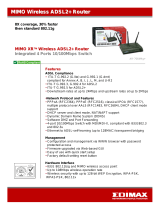 Edimax AR-7064Mg+ User manual