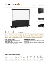 Kingpin Screens KIN-PS170-16:9 Datasheet