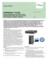 Fujitsu PRIMERGY TX120 Datasheet