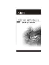 MSI K9N NEO V3 Datasheet
