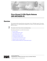 Cisco Antenna/2.4-GHz 2.2 dBi Dipole Qty1 User manual