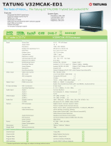 Tatung V32MCAK-ED1 Datasheet