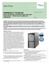 Fujitsu Primergy TX150S6 Datasheet