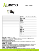 XFX PV-T84J-UDF3 / UAL3 Datasheet