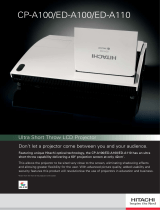 Hitachi ED-A100 Datasheet