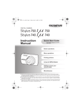 Olympus MJU740 Datasheet