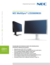 NEC LCD2690WXIBLK Datasheet