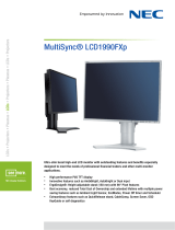 NEC LCD1990FXPBLK Datasheet