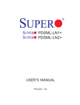 Supermicro PDSML-LN2+-B Datasheet