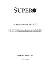 Supermicro SYS-8015C-TB User manual