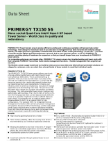 Fujitsu Primergy TX150 S6 Datasheet
