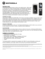Motorola SE9380AE7N1 Datasheet