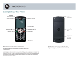 Motorola MOTOFONE F3 Owner's manual