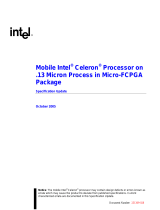 Intel LF80537NE0361M Datasheet