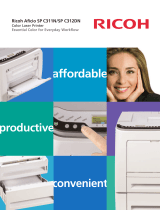 Ricoh 406019 User manual