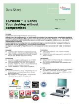 Fujitsu VFY:E5925-03NL User manual