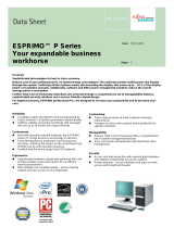 Fujitsu ESPRIMO P5720 EPA User manual