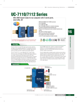 Moxa UC-7110-LX Datasheet