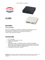 MS-Tech LU-165SBLACK Datasheet