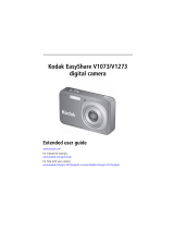 Kodak EasyShare V1273 User manual