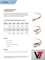 V7 LC/LC 2m Fiber Optic Cable Datasheet